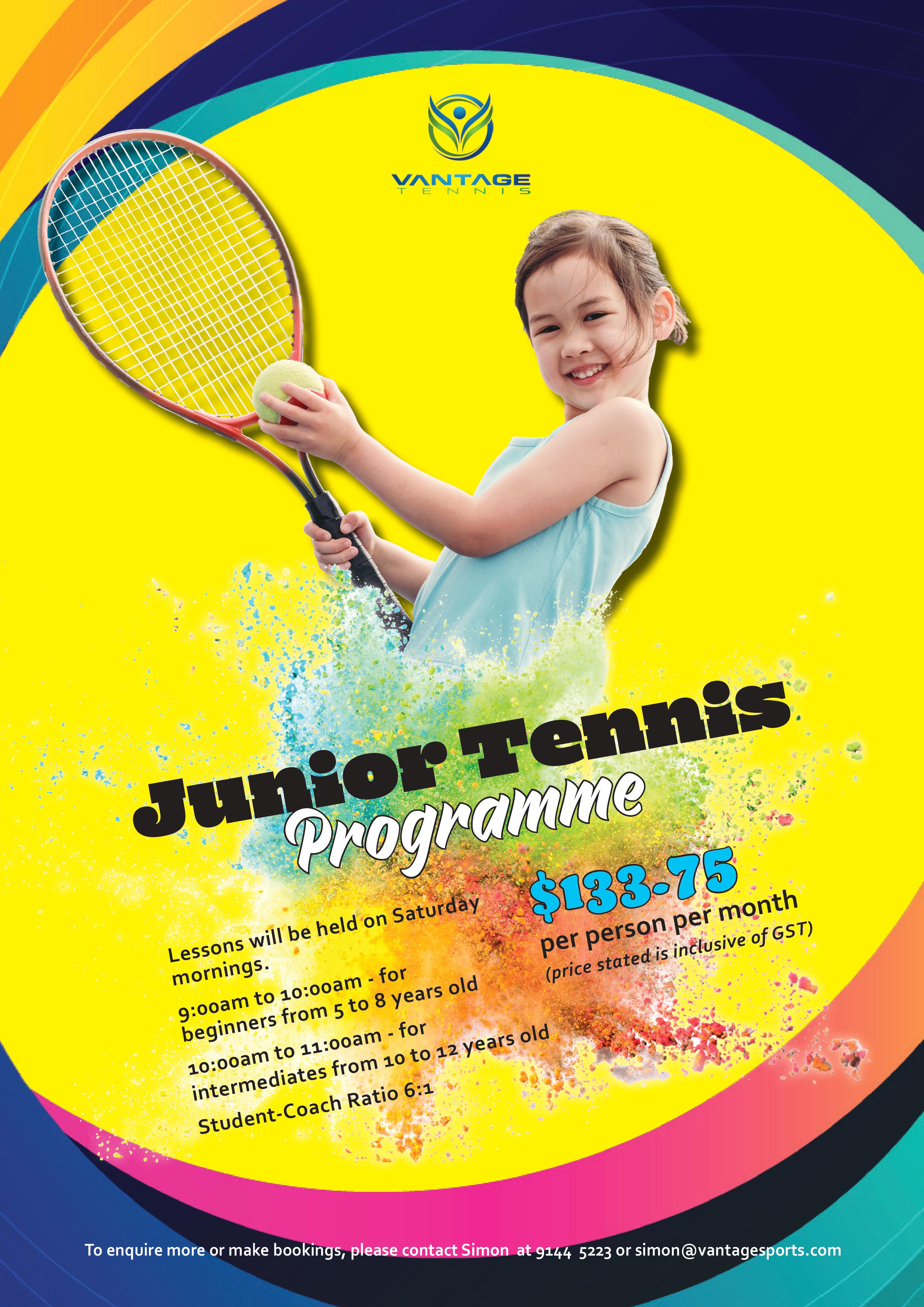 Kids Tennis Jul