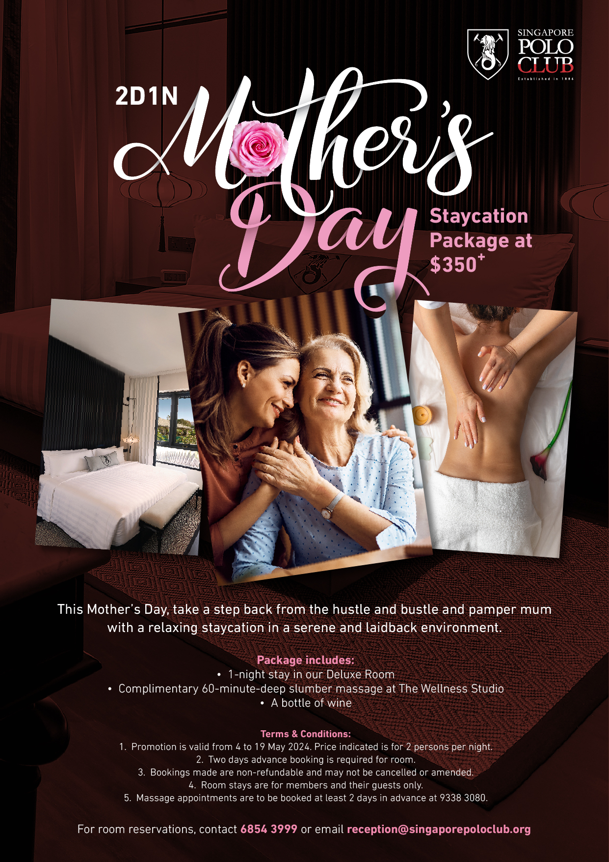 2D1N Mothers Day Staycation Package